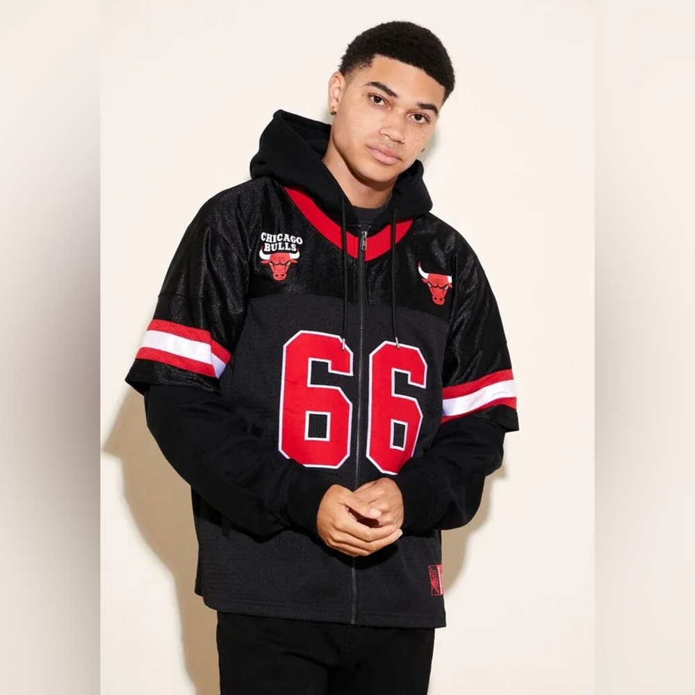 ULTRA GAME Chicago Bulls zip up hoodie